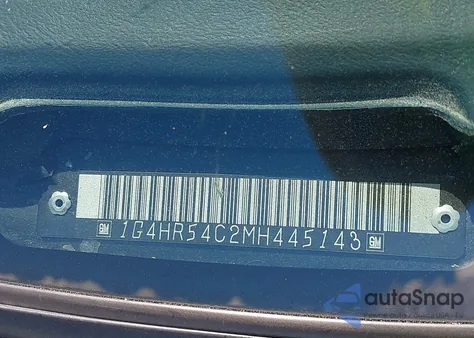 1991 Buick Lesabre Limited z USA, uszkodzony, nr VIN 1G4HR54C2MH445143